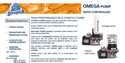 Omega Pump Sales Brochure