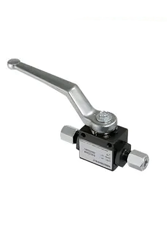 A manual valve